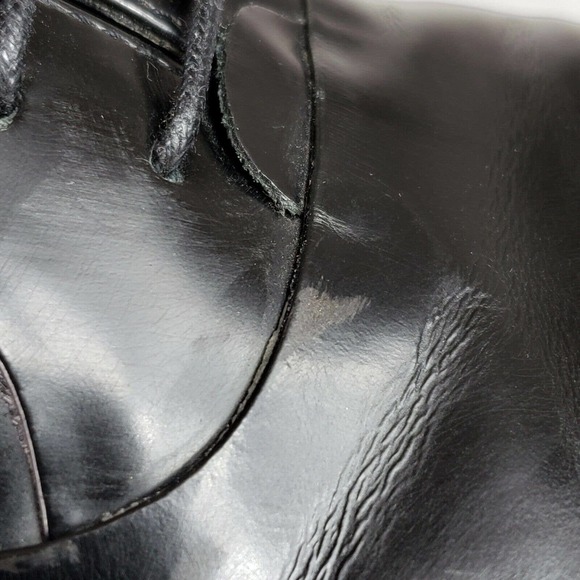 Kenneth Cole New York Mens Shoes Size 9.5 M Silver Technology Black Oxfords - Picture 10 of 11